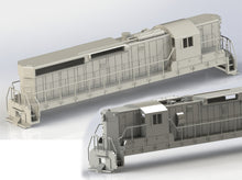 EMD SD24 OOScale No Metal Parts 3d printed