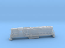 EMD SD24 Locomotive OO Scale 1:76 3d printed