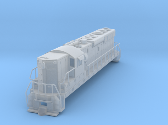 EMD SD24 HO Scale Locomotive – 3DModelShop