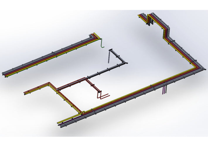 02 Oil Refinery RightPrint Layout 3d printed