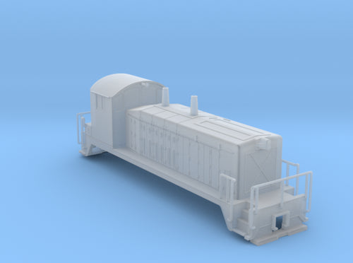 EMD SW7 N Scale 3d printed