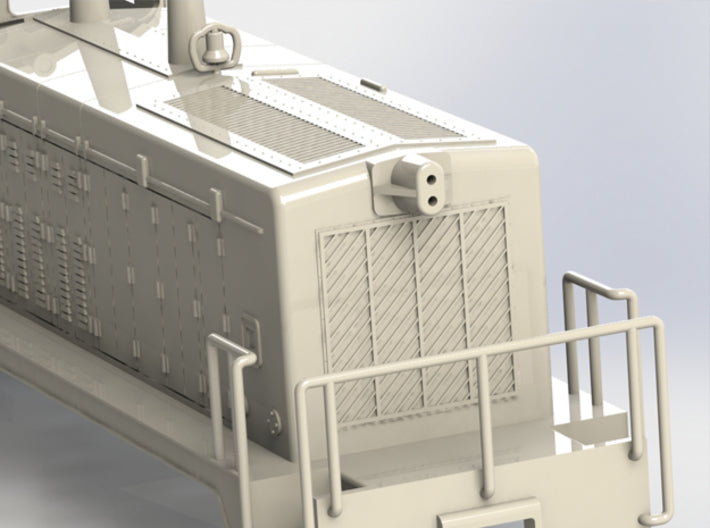 EMD SW7 Locomotive H0 High Detailed – 3DModelShop