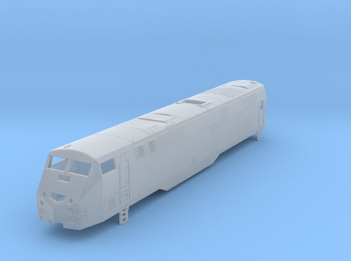 P32ac-dm Locomotive N Scale in FXD 3d printed