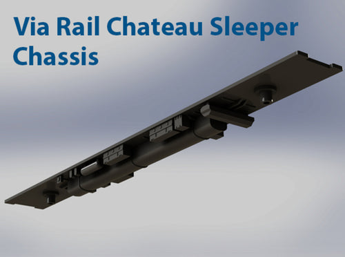 Chateu Sleeper Chassis N Scale 3d printed