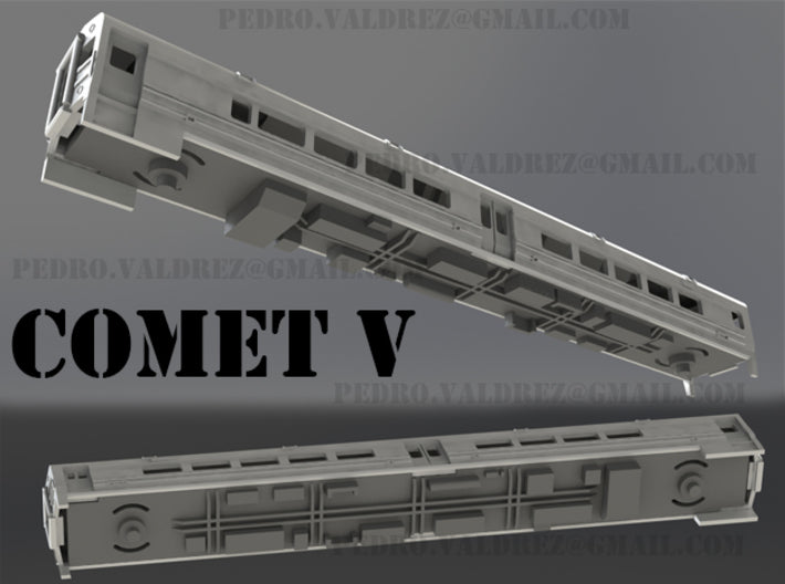 Comet V Chassis N Scale – 3DModelShop