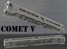 Comet V Chassis N Scale 3d printed