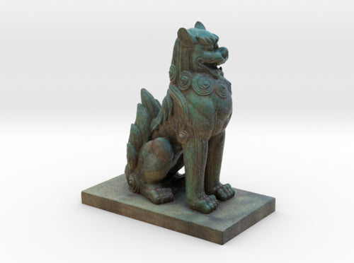 Komainu Mythical Lion-Dog 3d printed