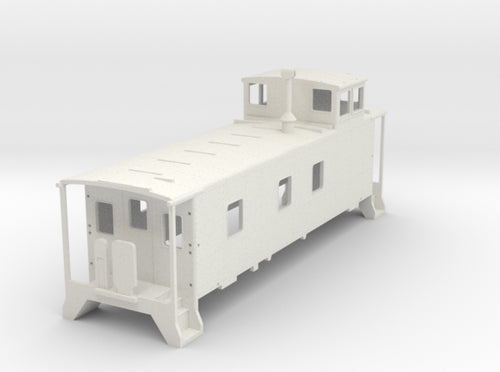 D&RGW Caboose V2 H0 3d printed