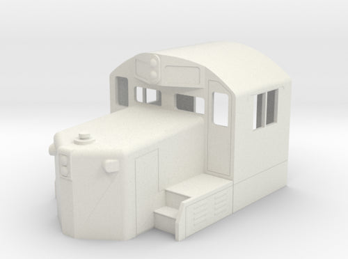 GP20 Cab & Short Hood in S Scale 3d printed