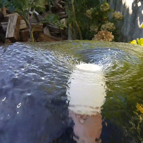 Water Fountain Egg-Shaped Vortex Generator