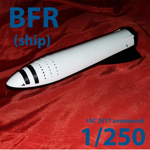 ITS BFR 2017 (Ship) - 3Dprinted & Painted Model